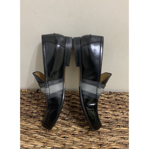 Gucci vintage men shoes black with grey detail 6.5 Eu 7.5 USA - Picture 4 of 12